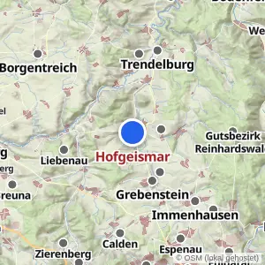 Kartenvorschau Hofgeismar