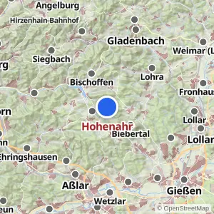 Kartenvorschau Hohenahr