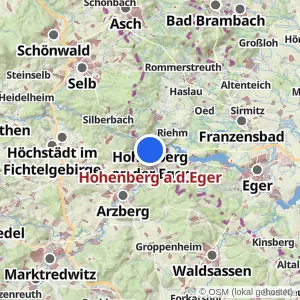 Kartenvorschau Hohenberg a.d.Eger