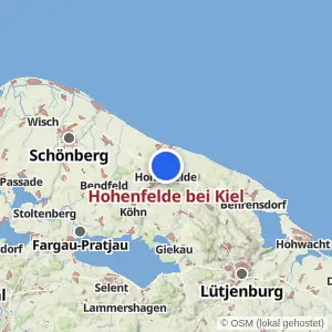 Kartenvorschau Hohenfelde bei Kiel