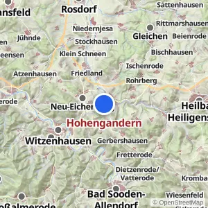 Kartenvorschau Hohengandern