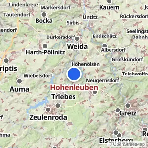 Kartenvorschau Hohenleuben