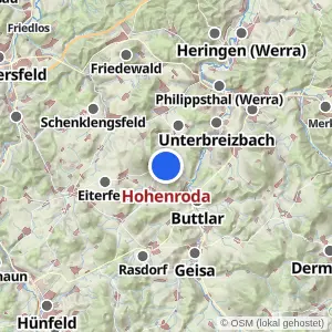 Kartenvorschau Hohenroda