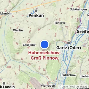 Kartenvorschau Hohenselchow-Groß Pinnow