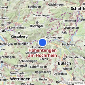 Kartenvorschau Hohentengen am Hochrhein