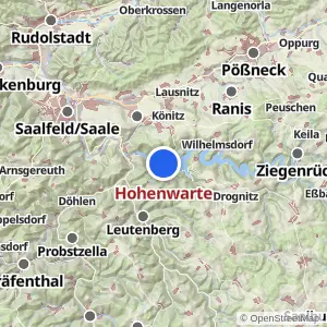 Kartenvorschau Hohenwarte
