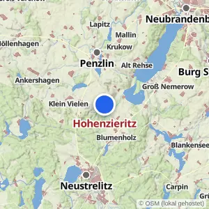 Kartenvorschau Hohenzieritz