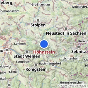 Kartenvorschau Hohnstein