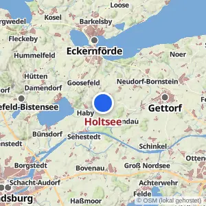 Kartenvorschau Holtsee
