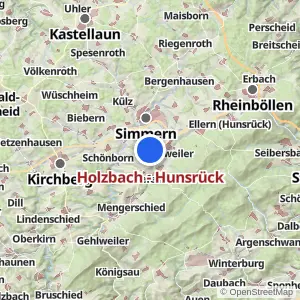 Kartenvorschau Holzbach - Hunsrück