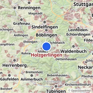 Kartenvorschau Holzgerlingen