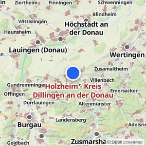 Kartenvorschau Holzheim - Kreis Dillingen an der Donau