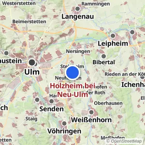 Kartenvorschau Holzheim bei Neu-Ulm