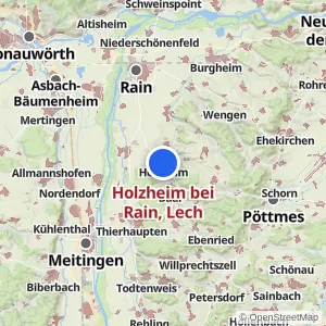 Kartenvorschau Holzheim bei Rain, Lech