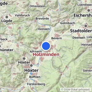 Kartenvorschau Holzminden