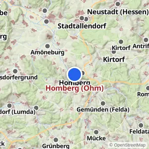 Kartenvorschau Homberg (Ohm)