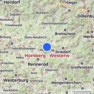 Kartenvorschau Homberg - Westerw