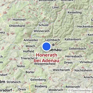 Kartenvorschau Honerath bei Adenau