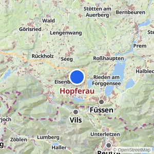 Kartenvorschau Hopferau