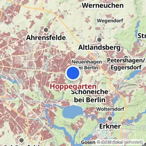 Kartenvorschau Hoppegarten