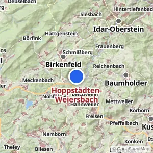 Kartenvorschau Hoppstädten-Weiersbach