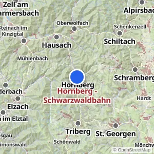 Kartenvorschau Hornberg - Schwarzwaldbahn