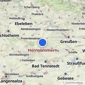 Kartenvorschau Hornsömmern