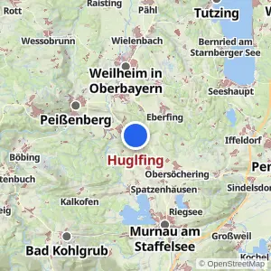 Kartenvorschau Huglfing