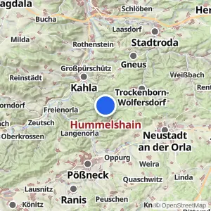Kartenvorschau Hummelshain