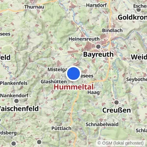 Kartenvorschau Hummeltal