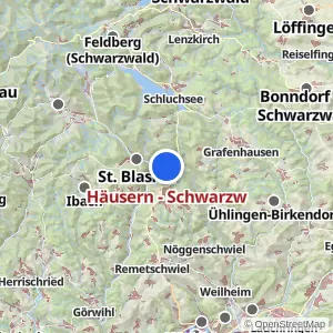 Kartenvorschau Häusern - Schwarzw