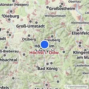 Kartenvorschau Höchst i. Odw.