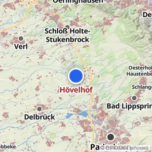 Kartenvorschau Hövelhof