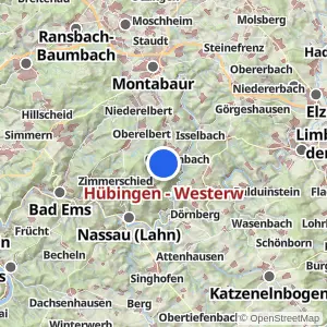 Kartenvorschau Hübingen - Westerw