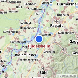 Kartenvorschau Hügelsheim