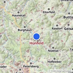 Kartenvorschau Hünfeld