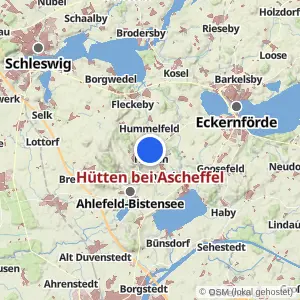 Kartenvorschau Hütten bei Ascheffel