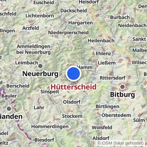 Kartenvorschau Hütterscheid