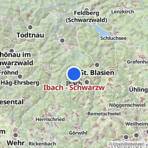 Kartenvorschau Ibach - Schwarzw