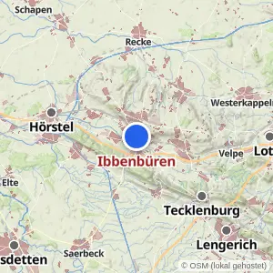 Kartenvorschau Ibbenbüren