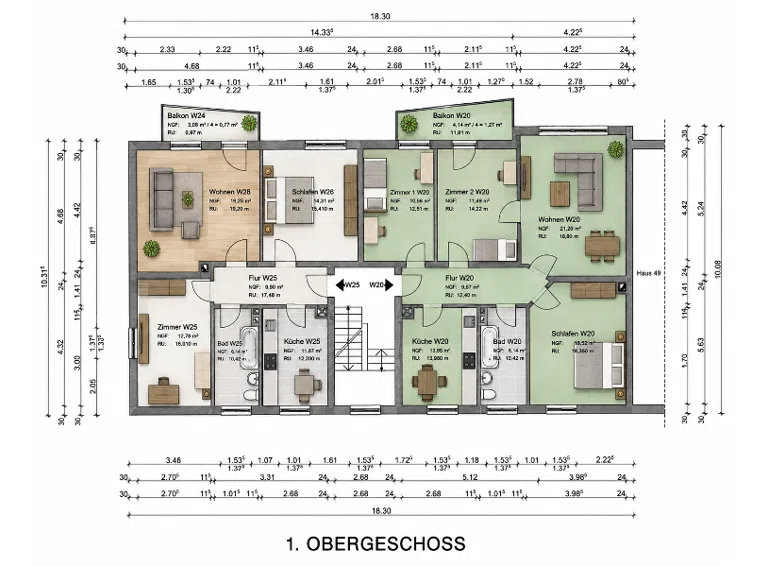 Grundriss 2D