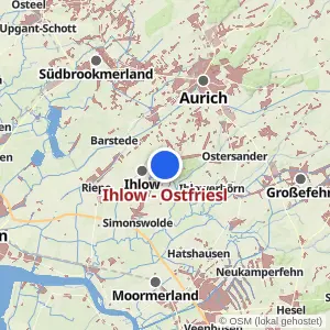 Kartenvorschau Ihlow - Ostfriesl