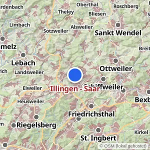 Kartenvorschau Illingen - Saar