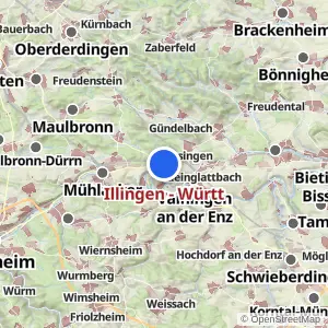 Kartenvorschau Illingen - Württ
