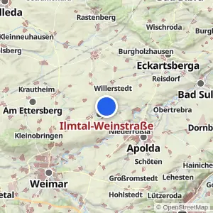 Kartenvorschau Ilmtal-Weinstraße