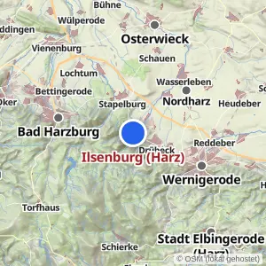 Kartenvorschau Ilsenburg (Harz)