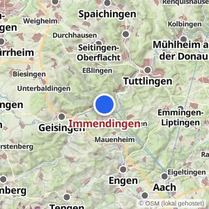 Kartenvorschau Immendingen