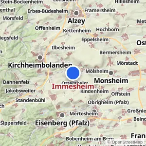 Kartenvorschau Immesheim
