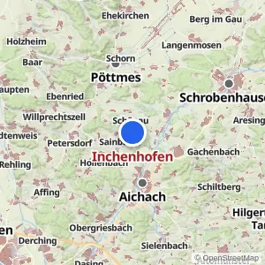 Kartenvorschau Inchenhofen