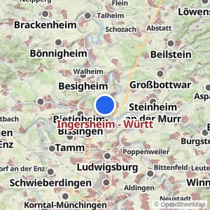 Kartenvorschau Ingersheim - Württ